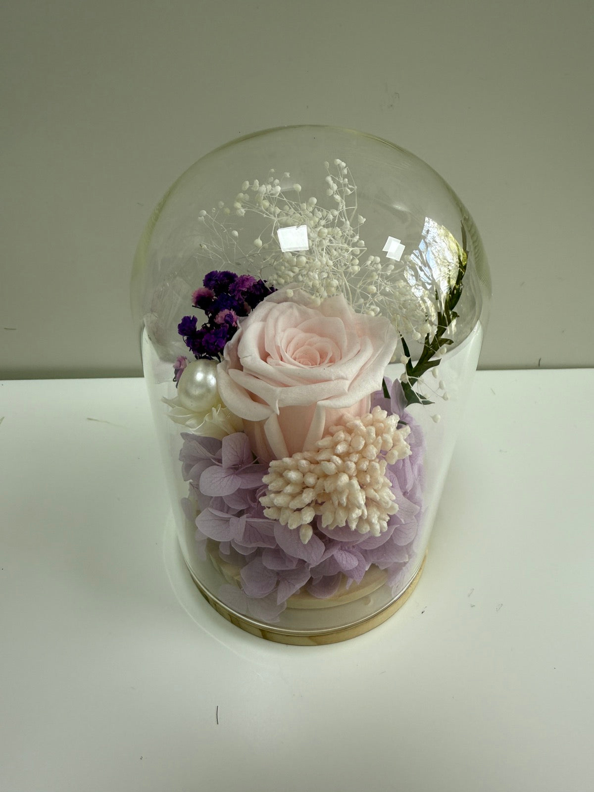 Вечна роза в купол