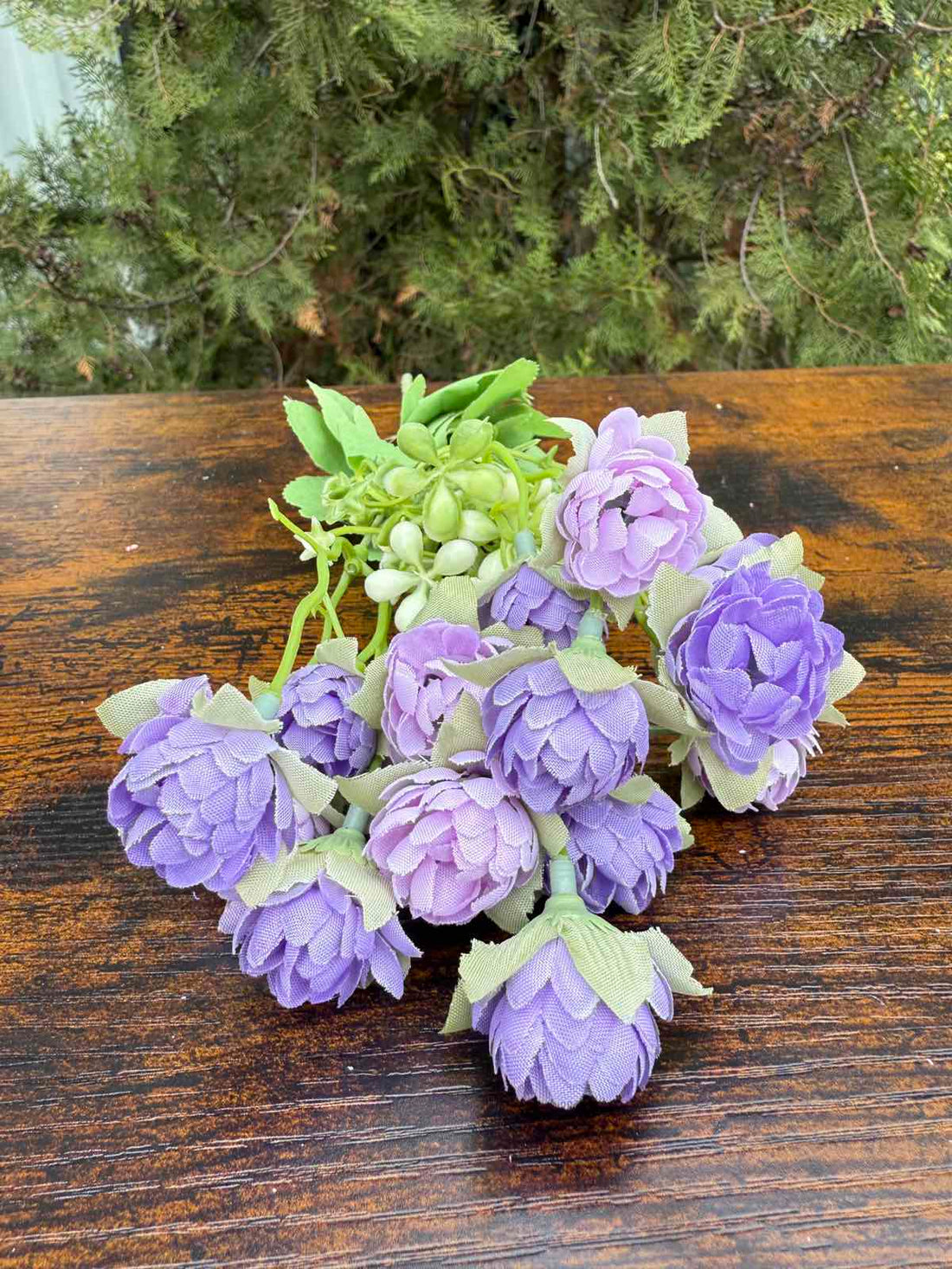 Двуцветни мини хризантемки