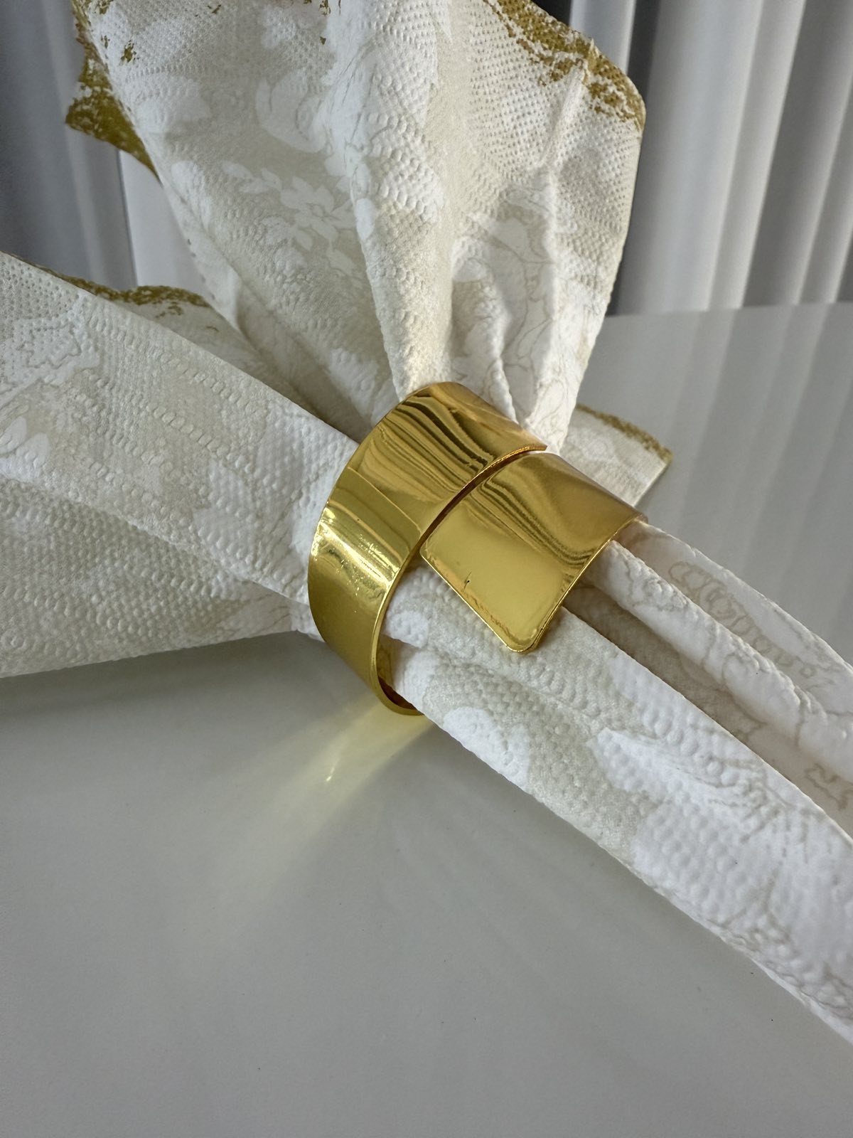 Пръстен за салфетки плосък