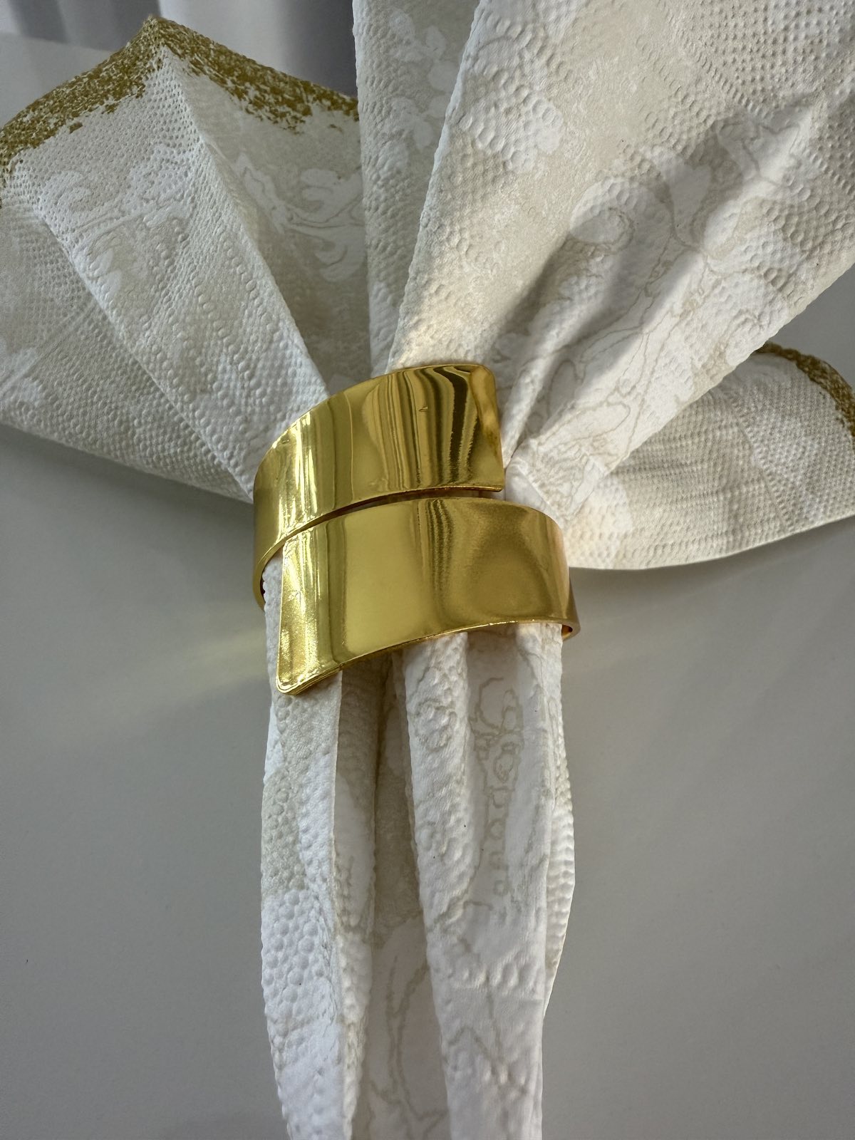 Пръстен за салфетки плосък