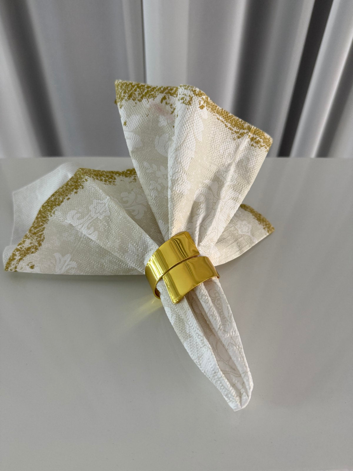 Пръстен за салфетки плосък