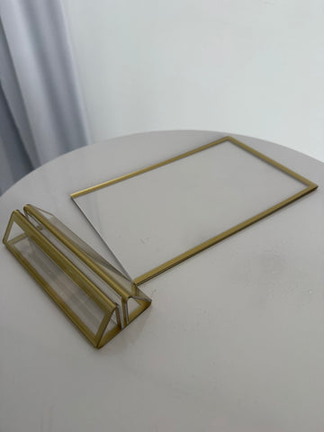 Акрилна стойка за номер на маса