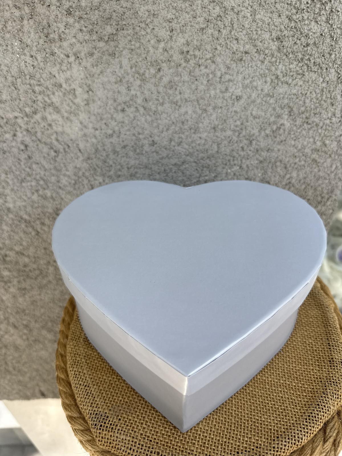 Кутия сърце 4 в 1 сребро