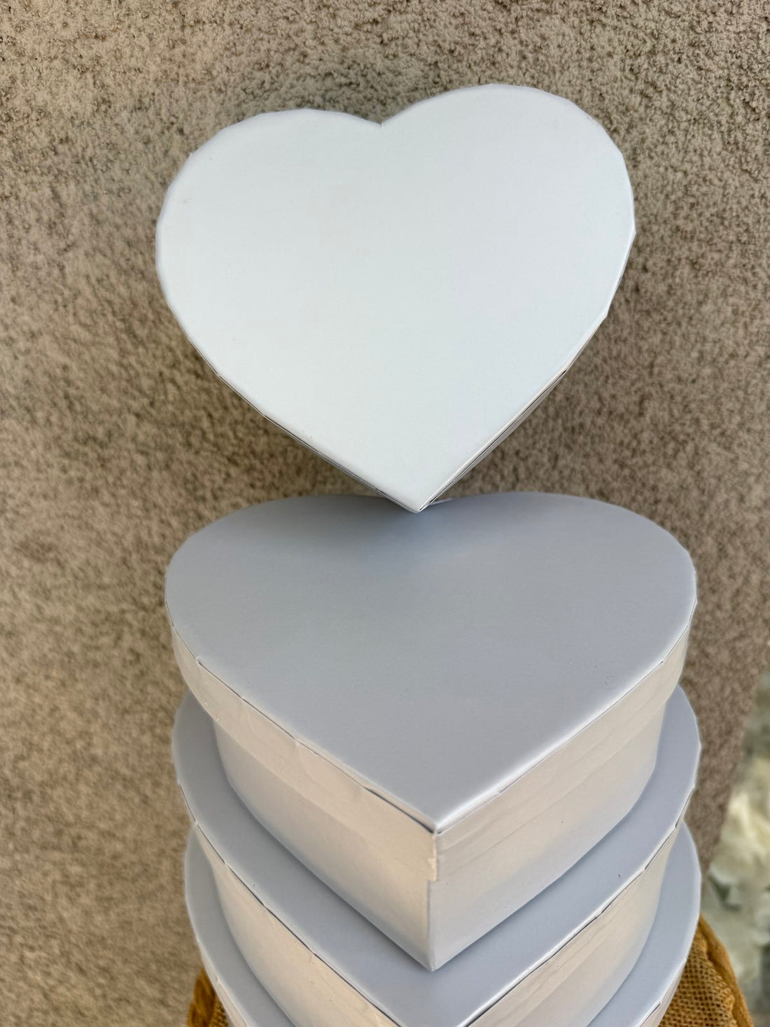 Кутия сърце 4 в 1 сребро