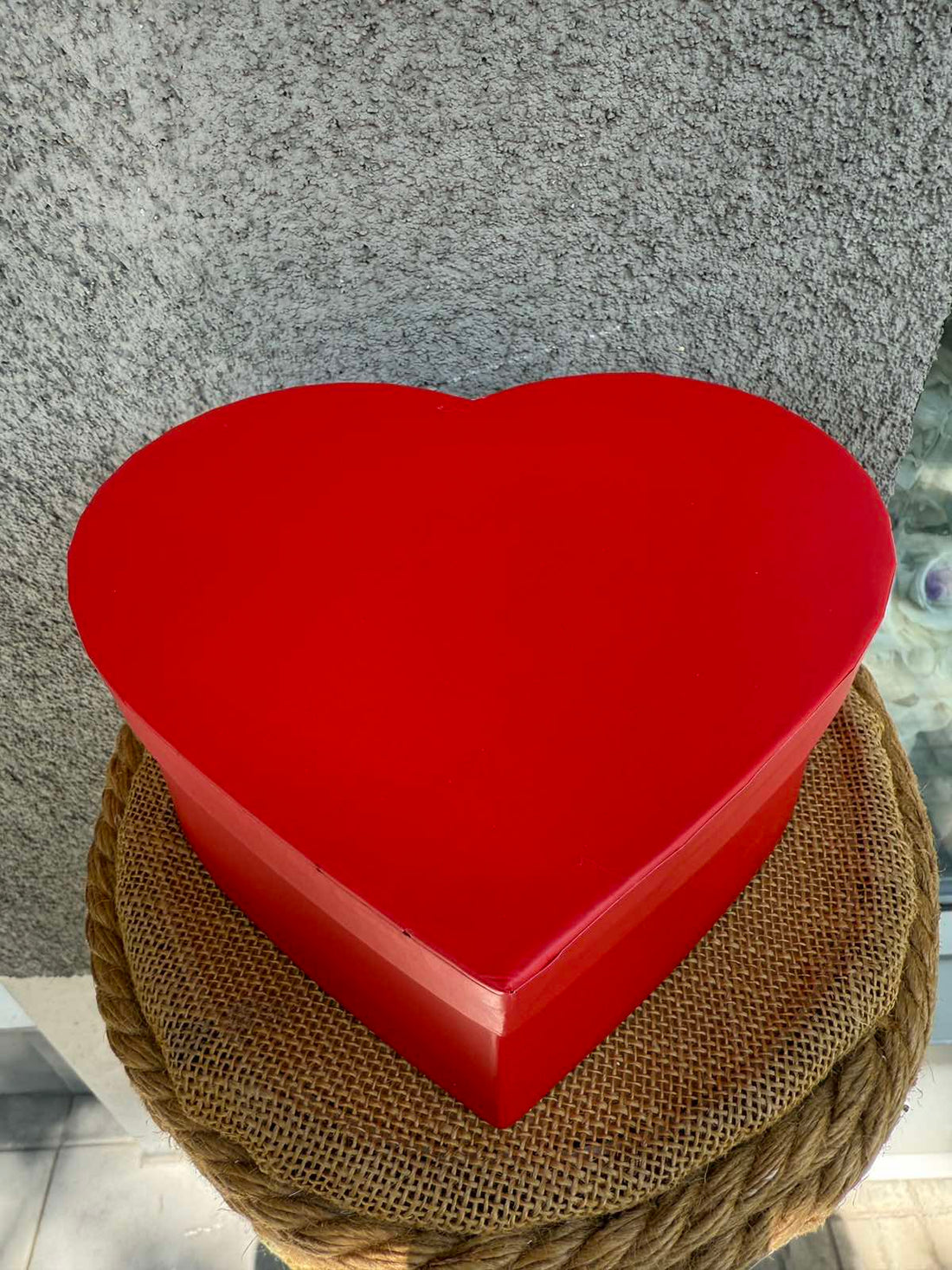 Кутия сърце 4 в 1 червена