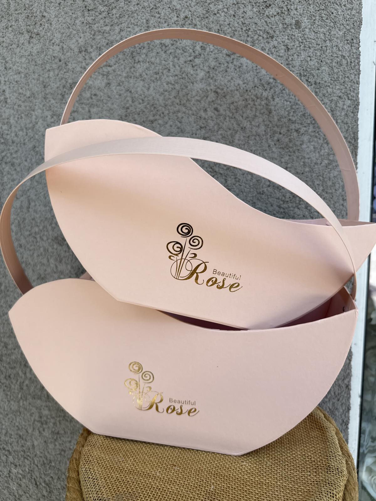 Кутия-кошница за цветя 2 в 1