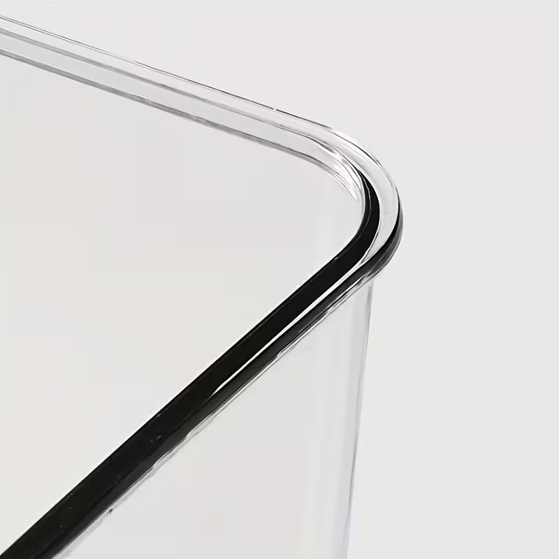 Прозрачна квадратна канта