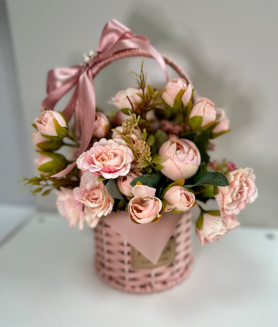 Аранжировка кошничка sweet love