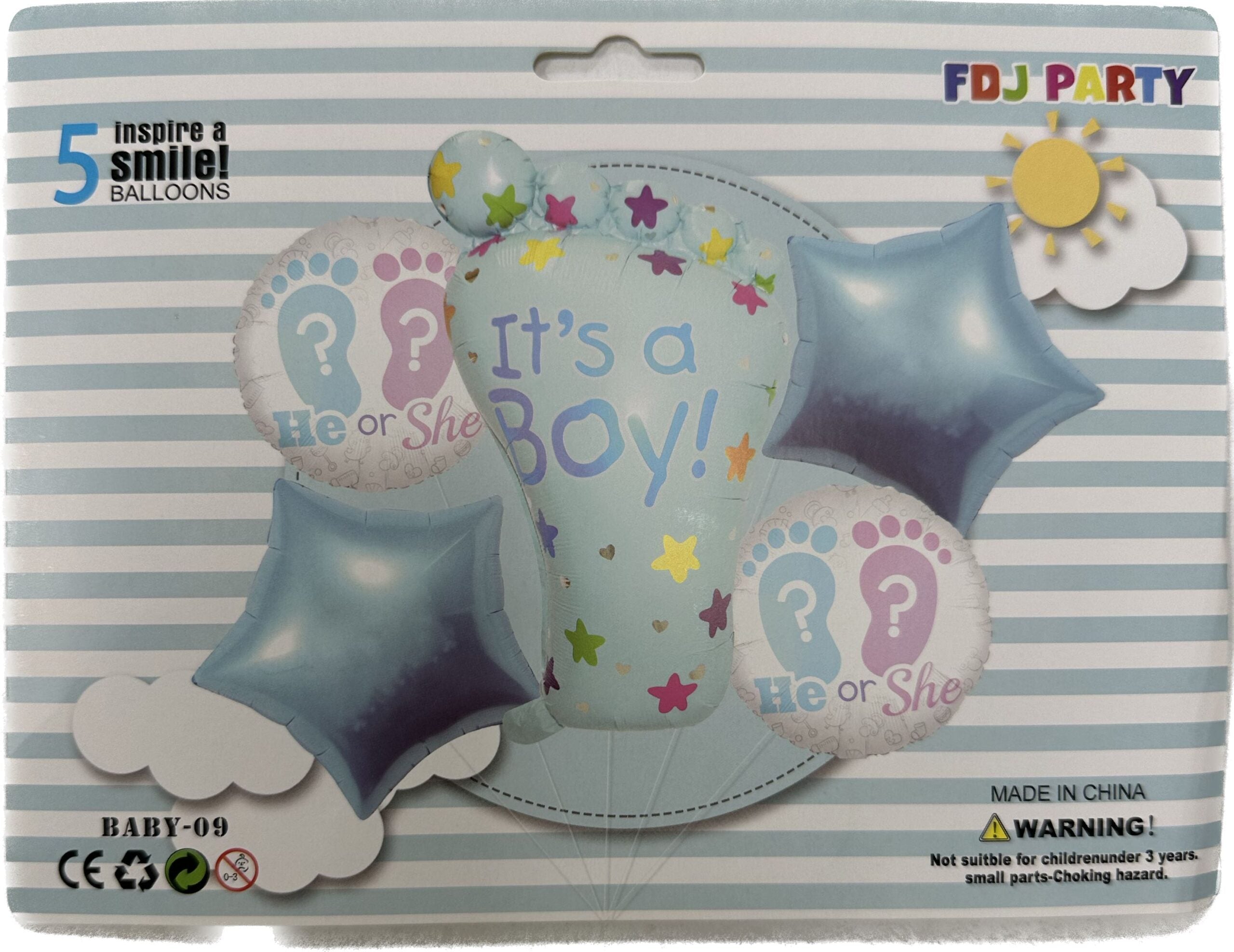 Балони за момче краче