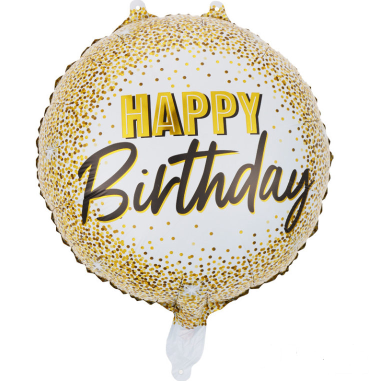 Фолиев балон happy birthday 1