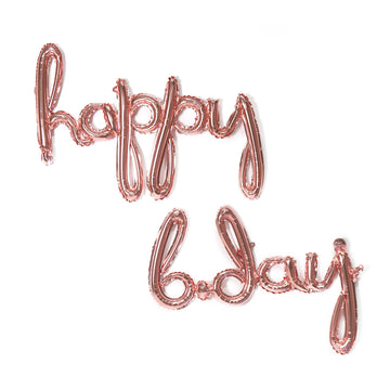 Балони happy bday