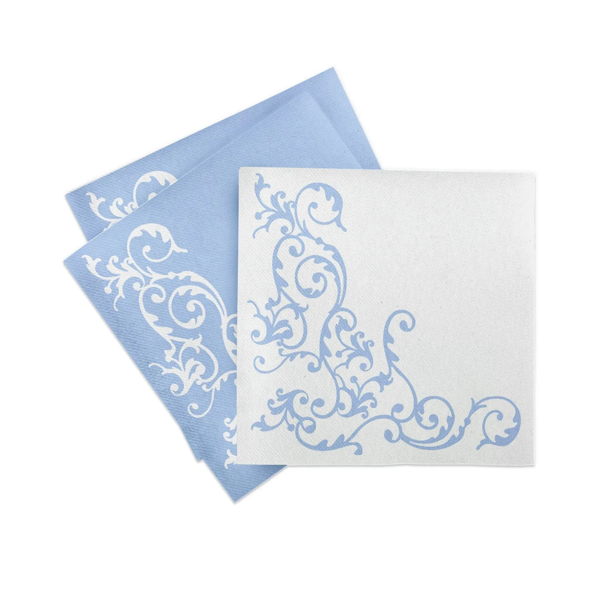Салфетки mank pomp-pastel blue-white