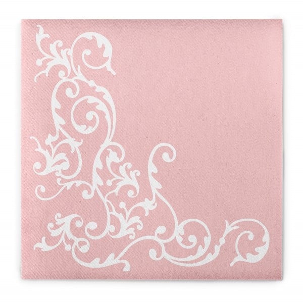 Салфетки mank pomp-pink-white