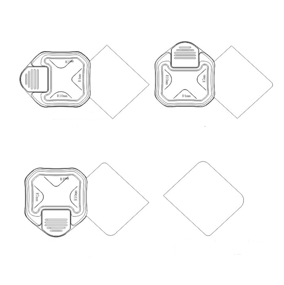 Ъглов перфоратор 3 в 1