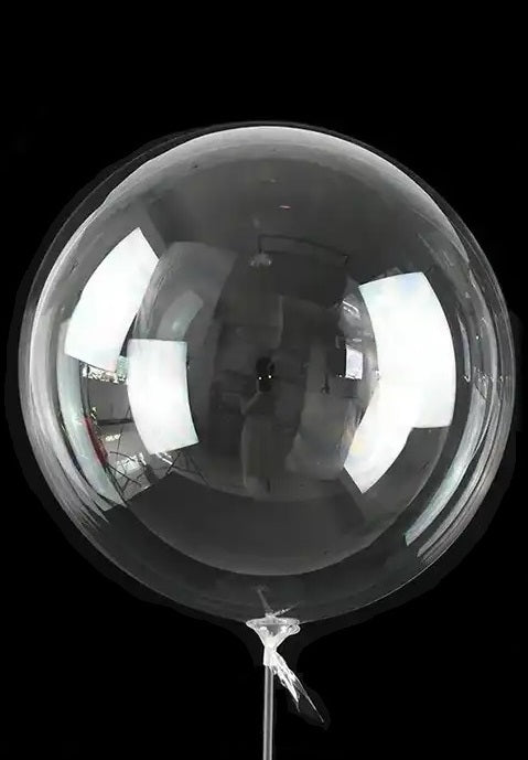 Прозрачен кръгъл балон 24 инча