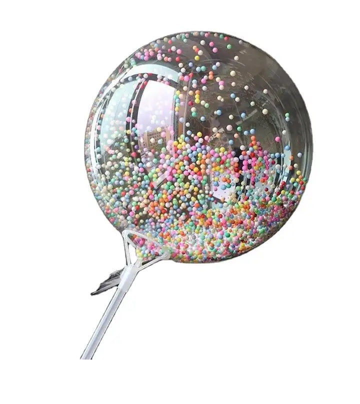 Прозрачен кръгъл балон 24 инча