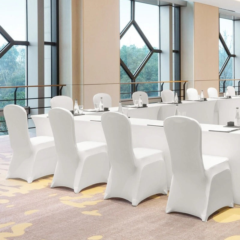 Калъф за стол бял