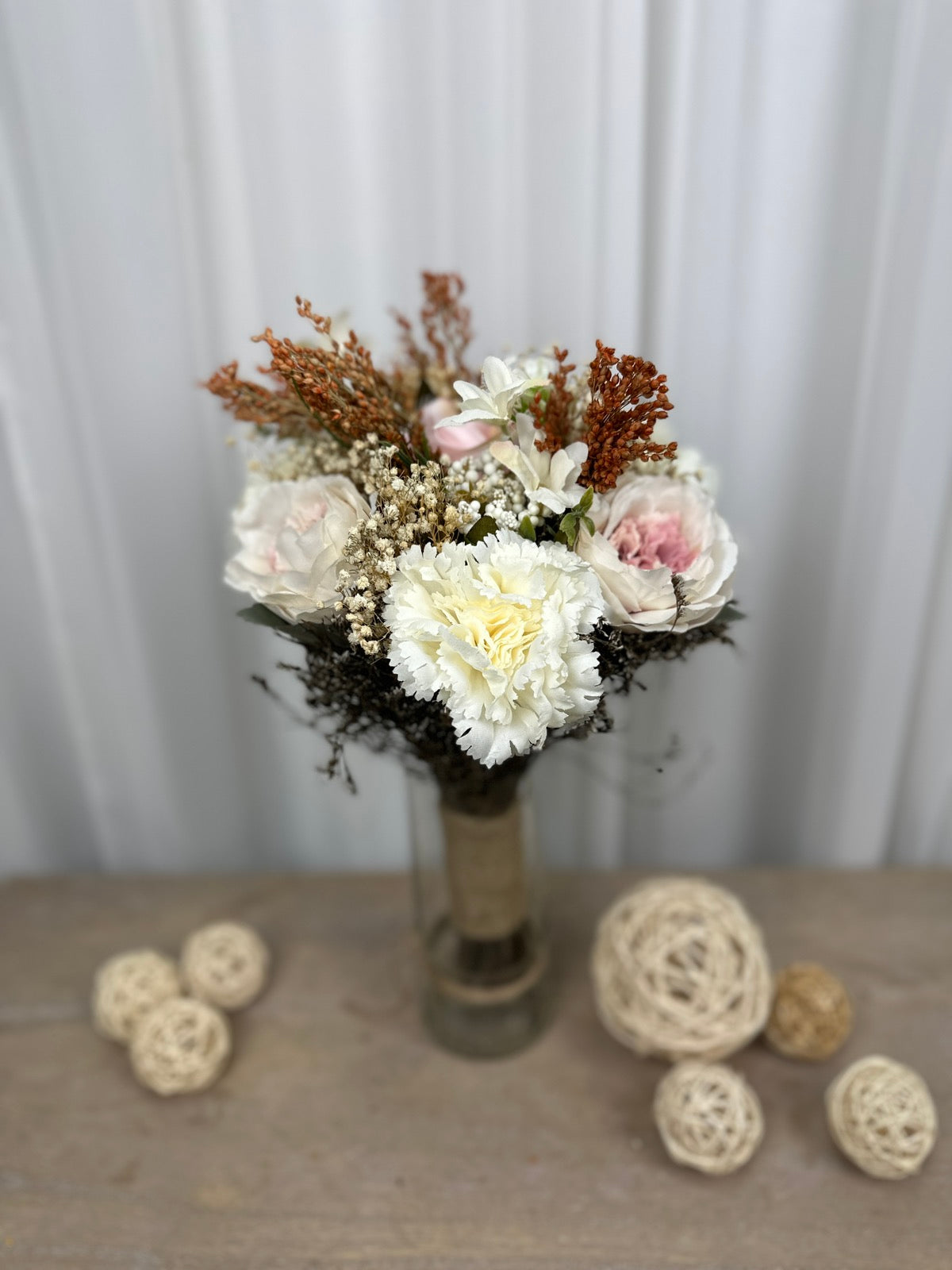 Сватбен букет бохо