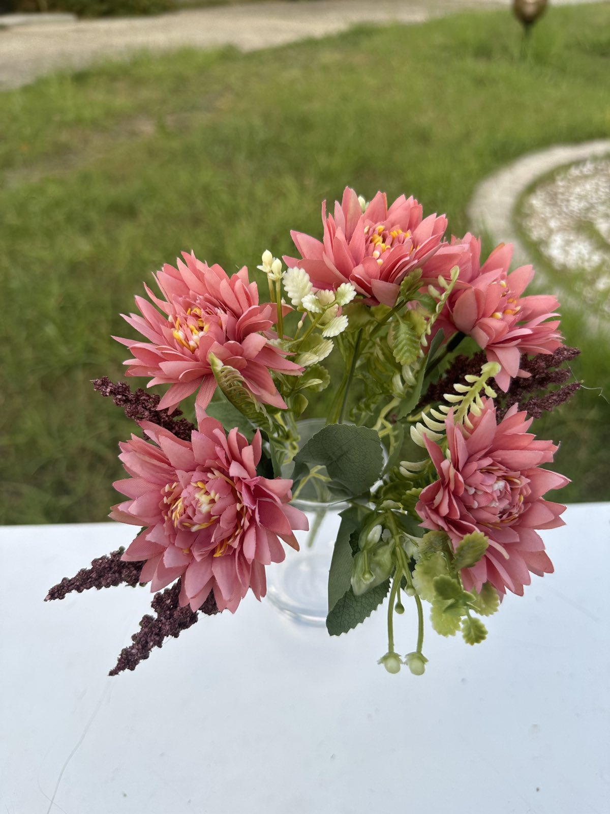 Мини букет хризантеми