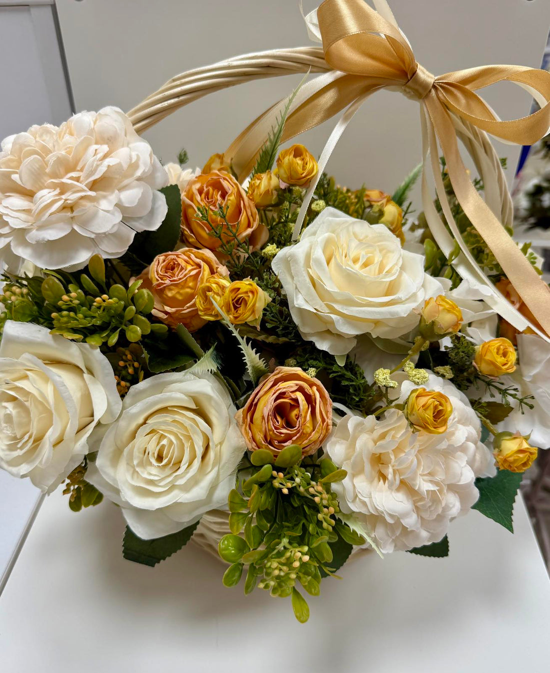 Аранжировка кошница 1