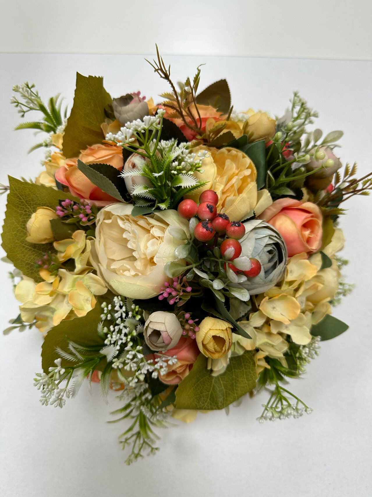 Аранжировка жълта топка