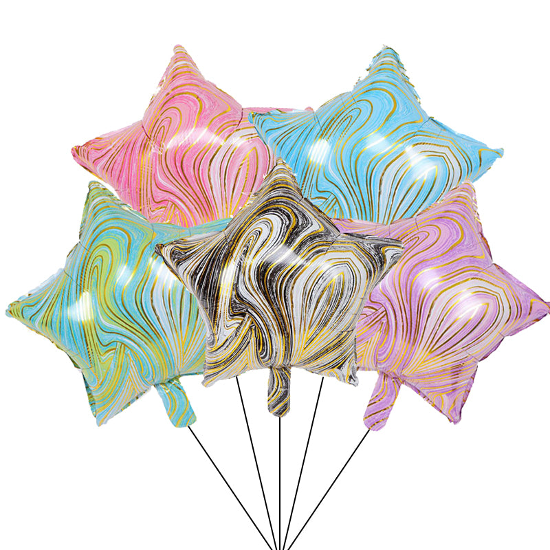 Фолиев балон оникс звезда 18 инча