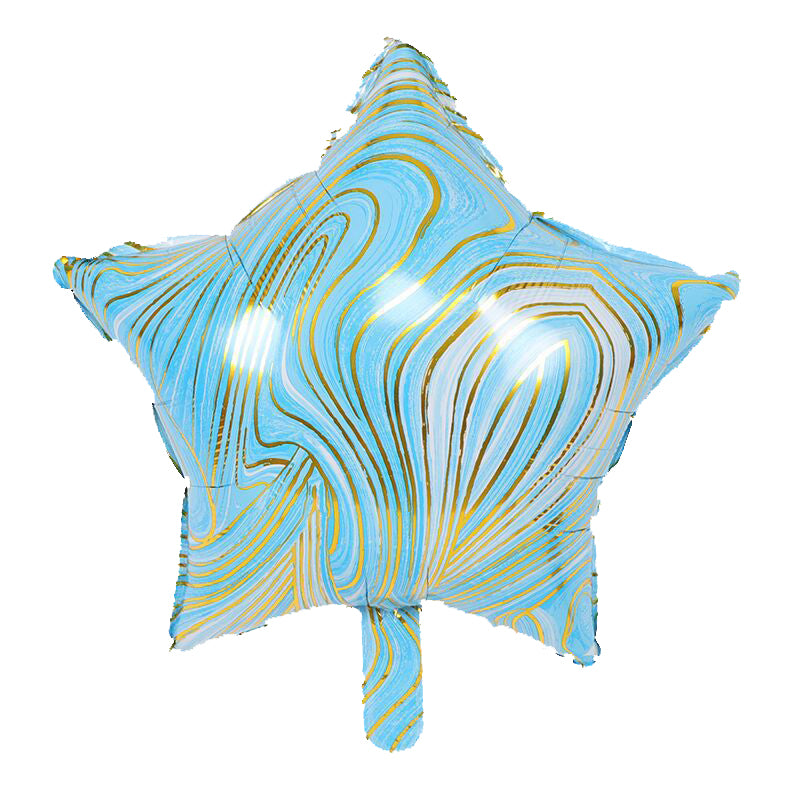 Фолиев балон оникс звезда 18 инча