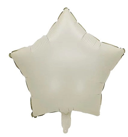 Балон звезда шоко-карамел-крем-10 бр