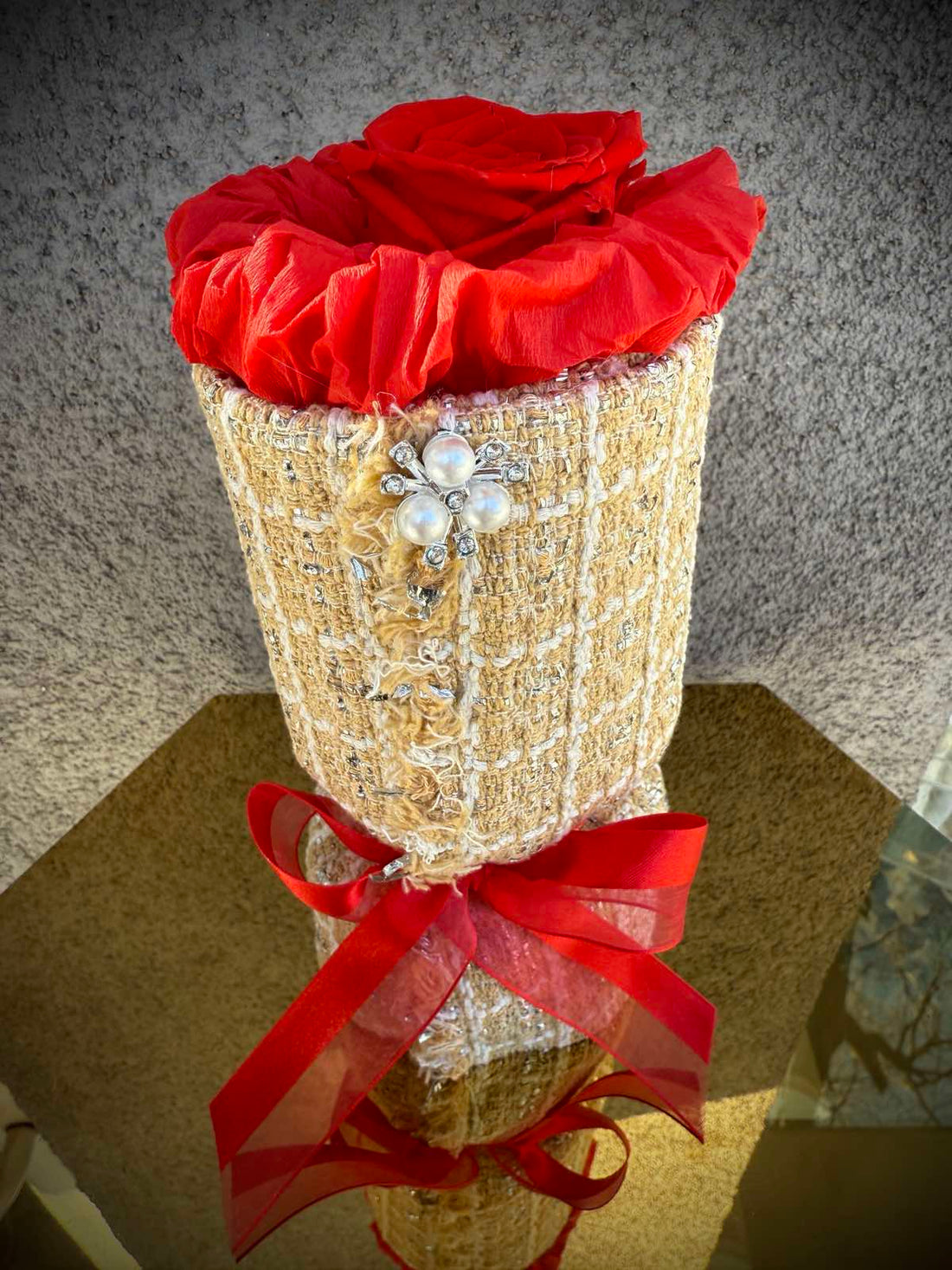 Вечна роза кокетка