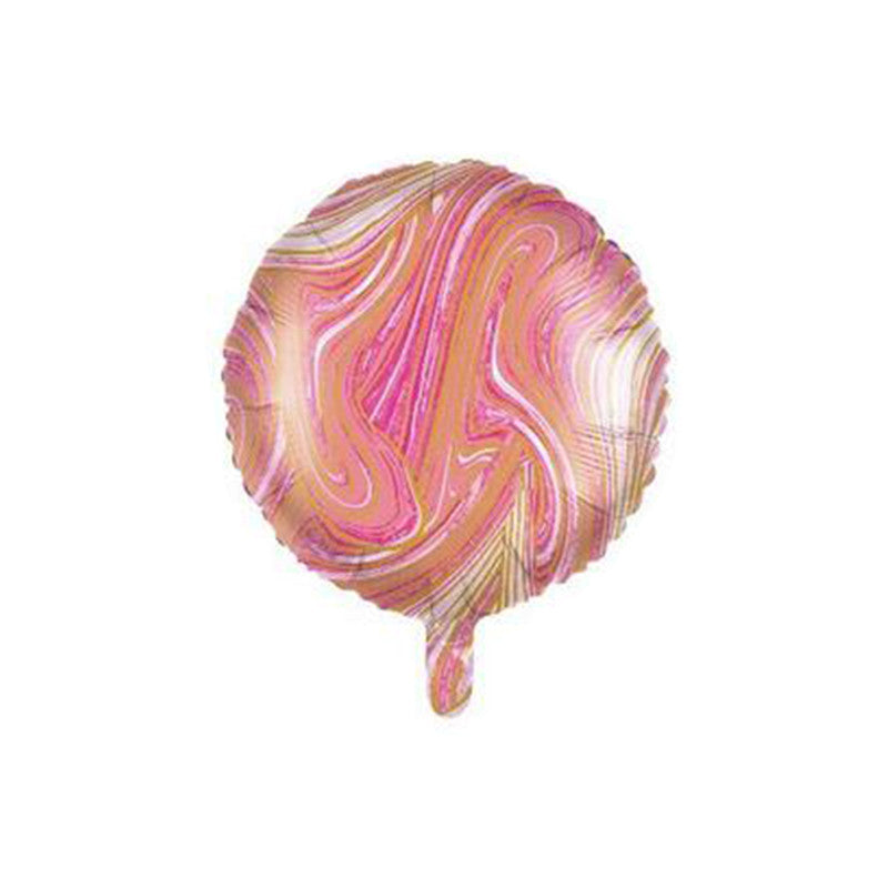 Фолиев балон оникс кръг 18 инча