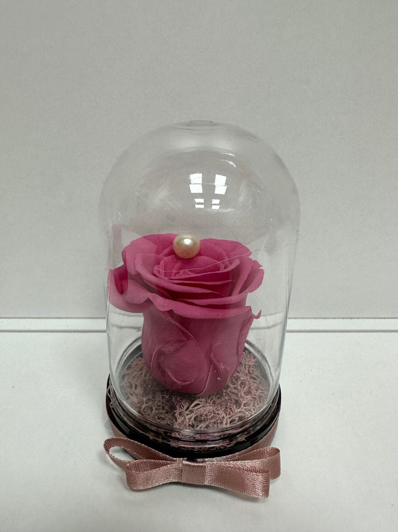 Вечна роза в мини купол
