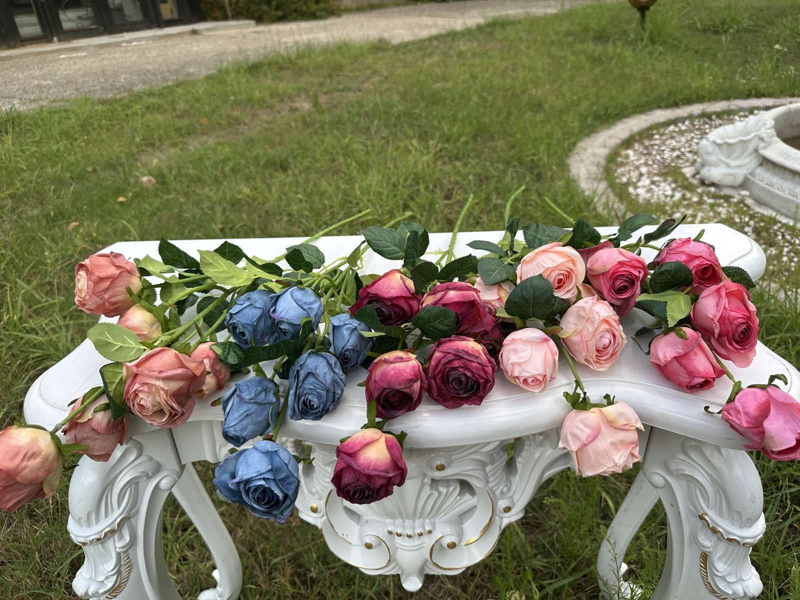 Роза с дълга дръжка