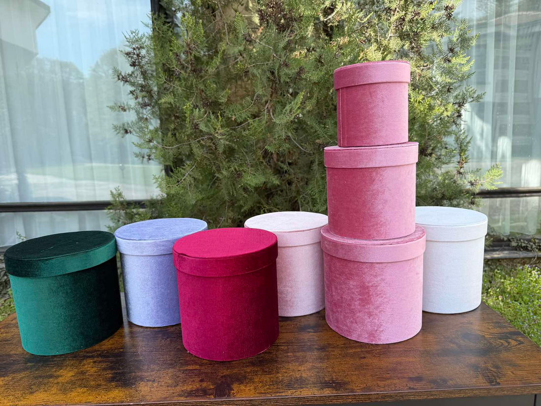 Сет кутии кадифе 3 бр