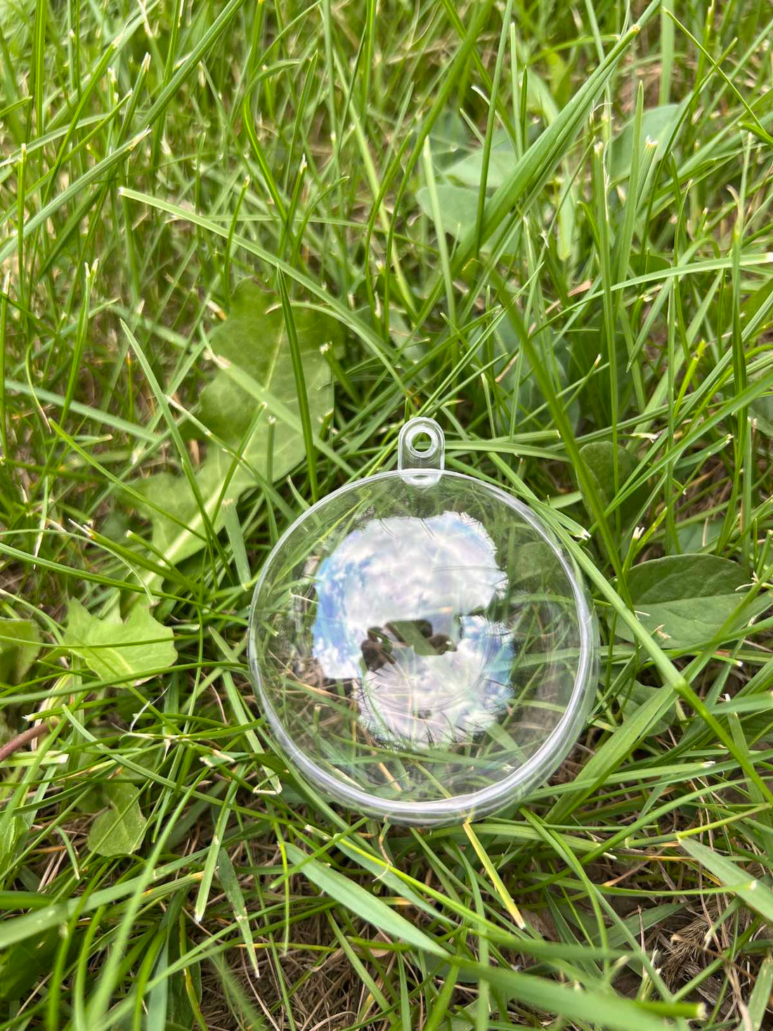 Прозрачна топка 6 см