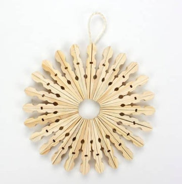 Дървени щипки малки 2.5 см