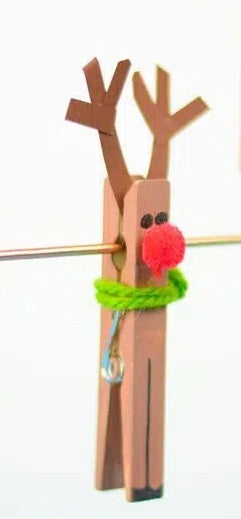 Дървени щипки големи 3.5 см