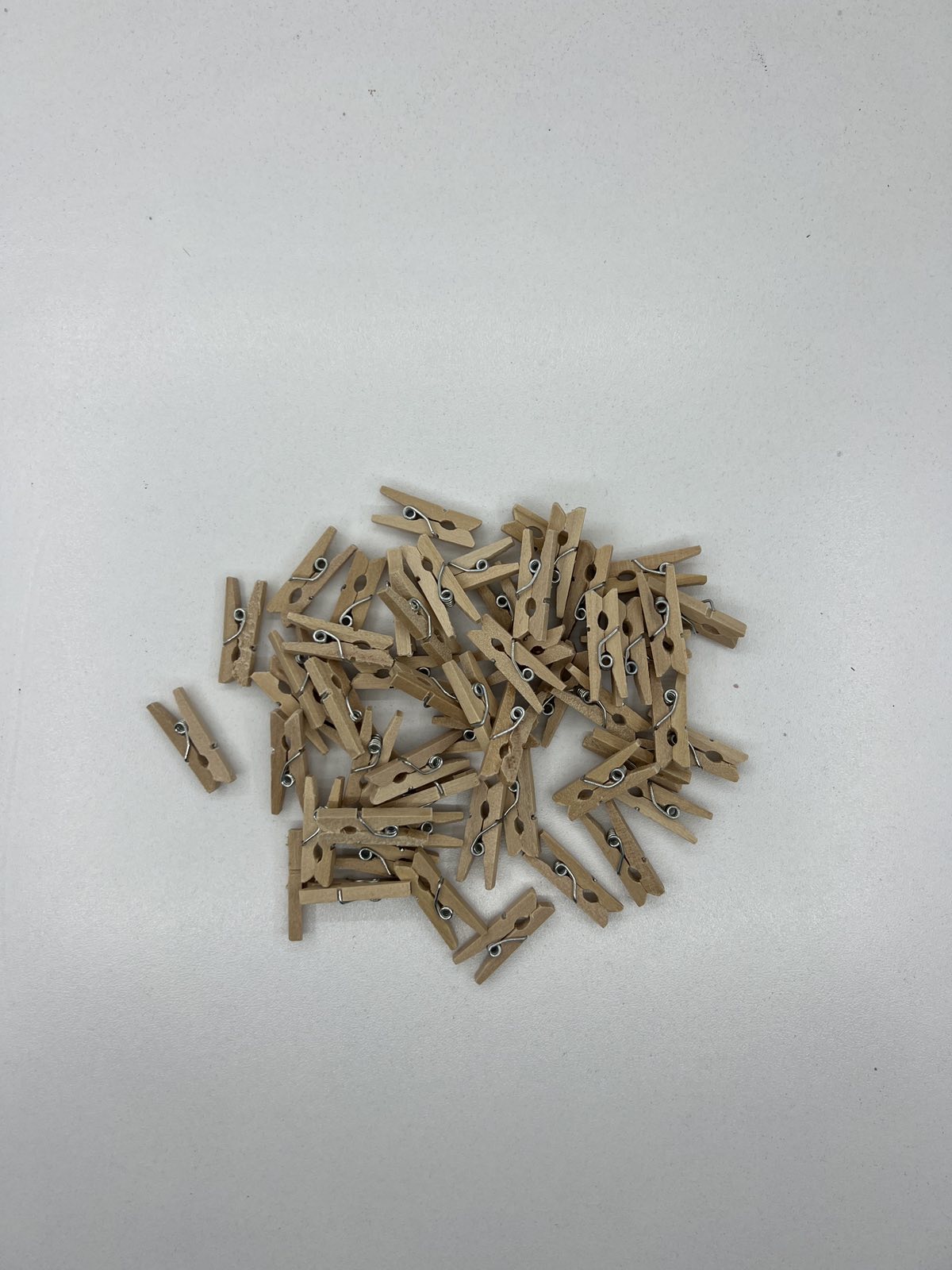 Дървени щипки малки 2.5 см