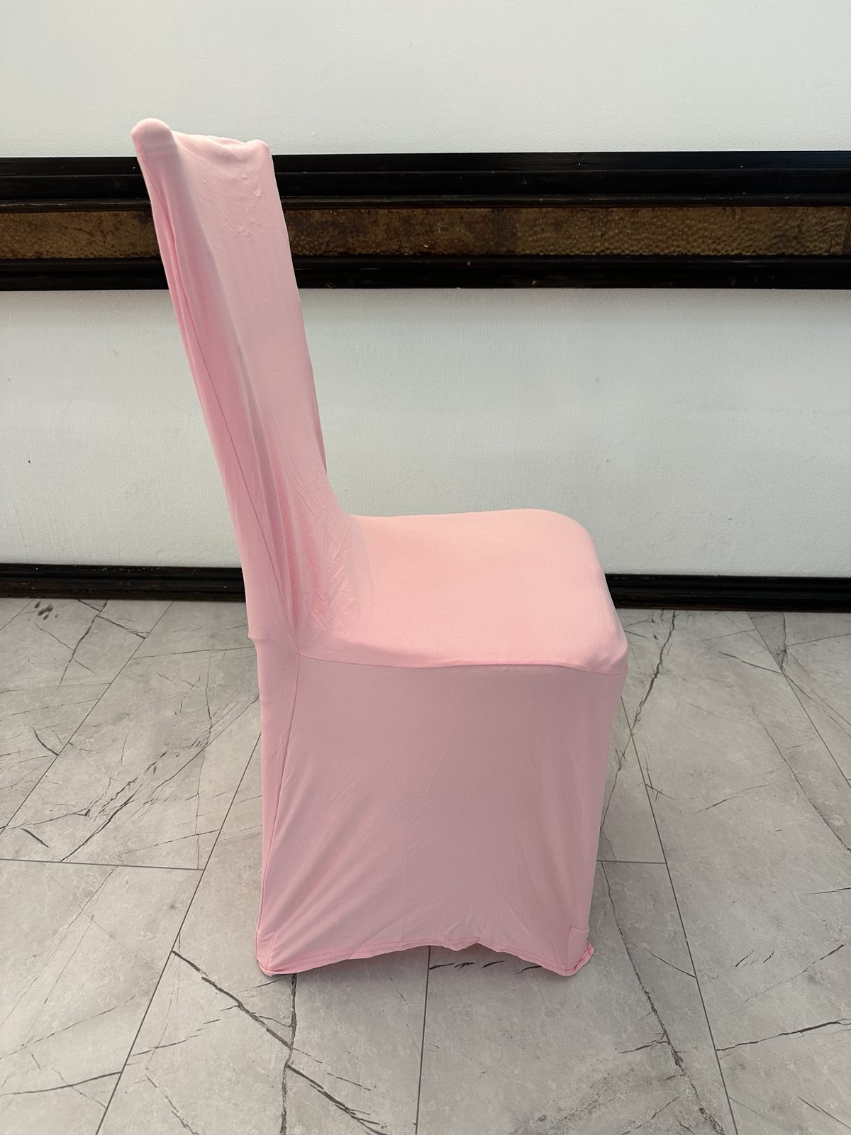 Калъф за стол розов