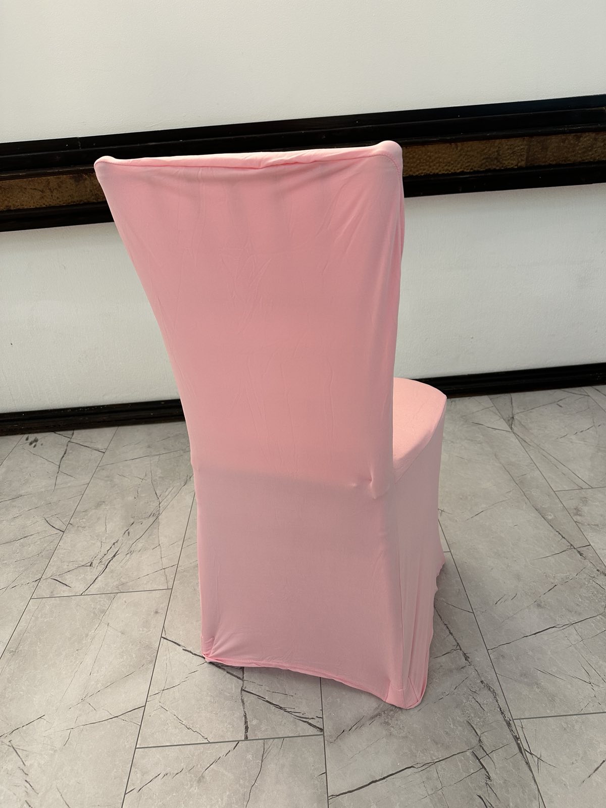 Калъф за стол розов