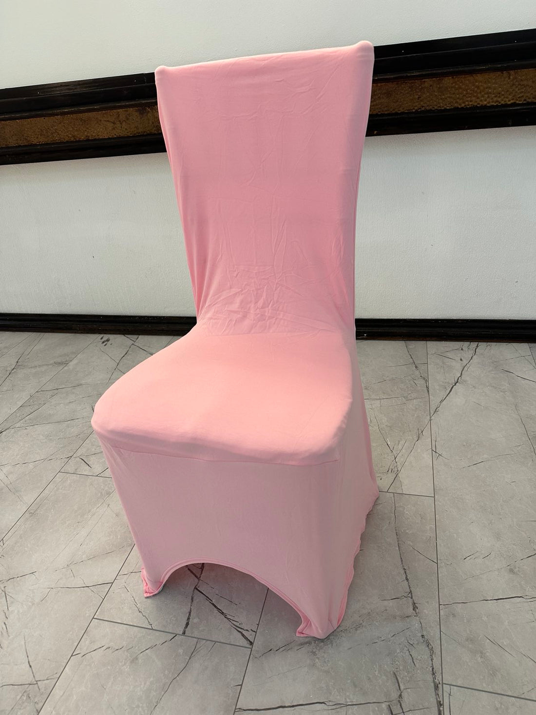 Калъф за стол розов