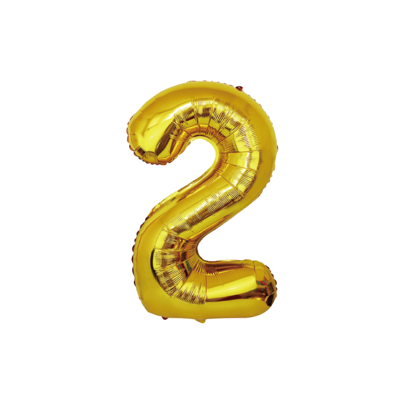 Фолиева цифра злато