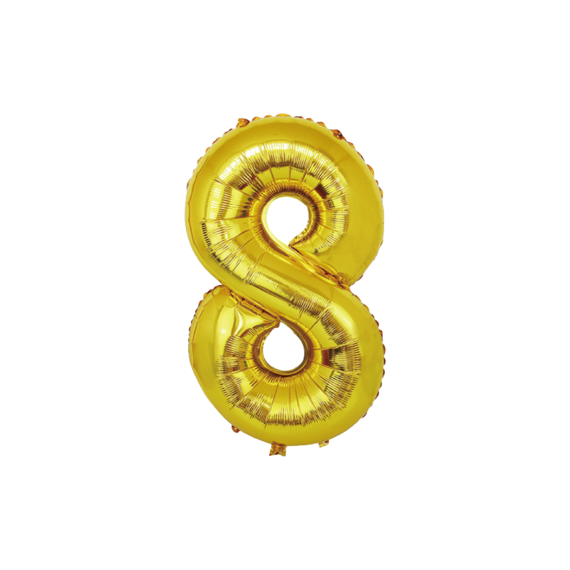 Фолиева цифра злато