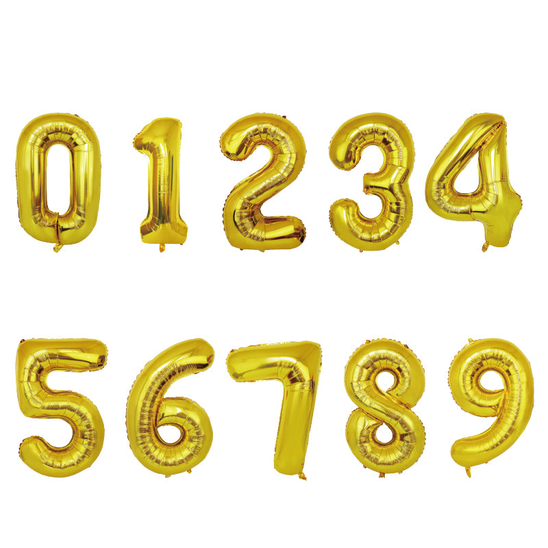 Фолиева цифра злато