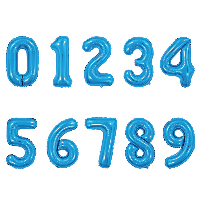 Фолиева цифра синьо