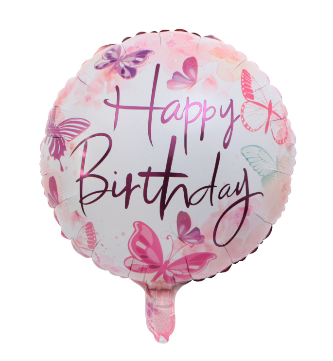 Фолиев балон happy birthday 2