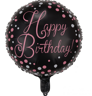 Фолиев балон happy birthday 2