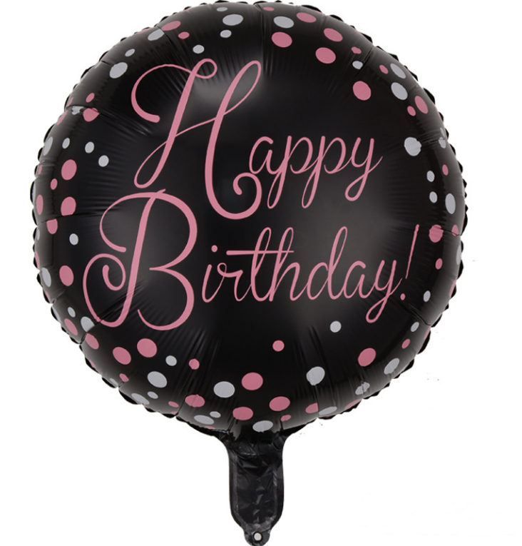 Фолиев балон happy birthday 2