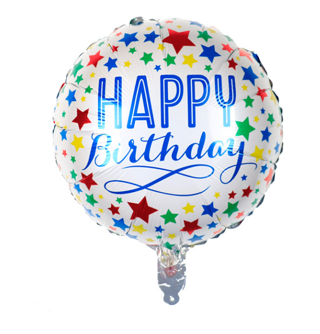 Фолиев балон happy birthday 2