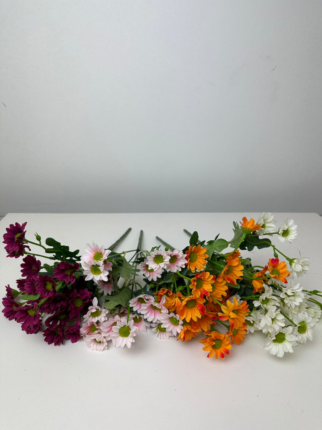 Мини маргаритки бяло