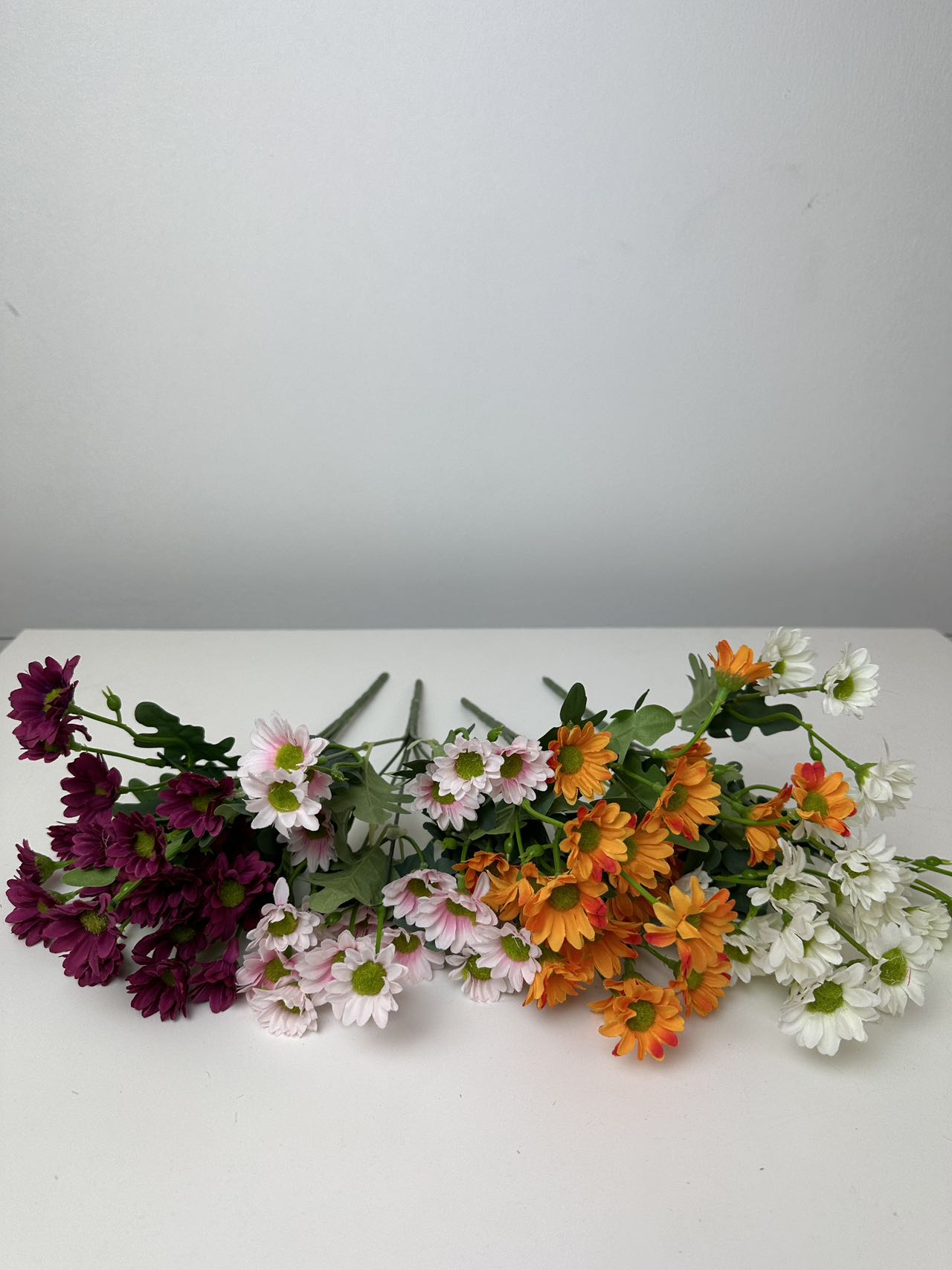 Мини маргаритки розово